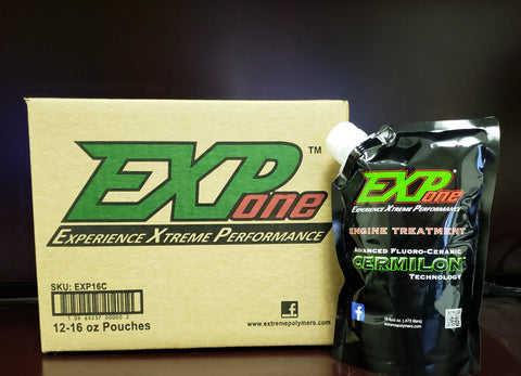 EXP One Xtreme Performance Engine Treatment / case of 12 -16 oz. pouches